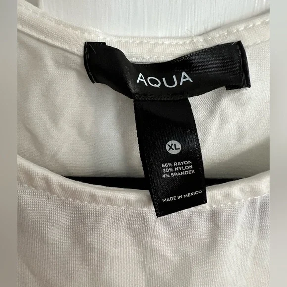 AQUA Racerback Sleeveless Bodysuit XL - Picture 4 of 7